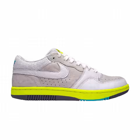 Nike Court Force Low Premium 'White Voltage Yellow'