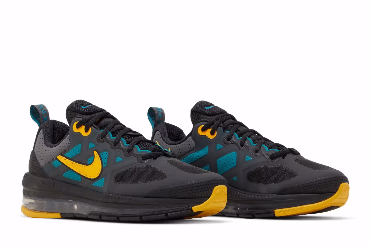 Nike Air Max Genome Smoke Grey University Gold, view 9