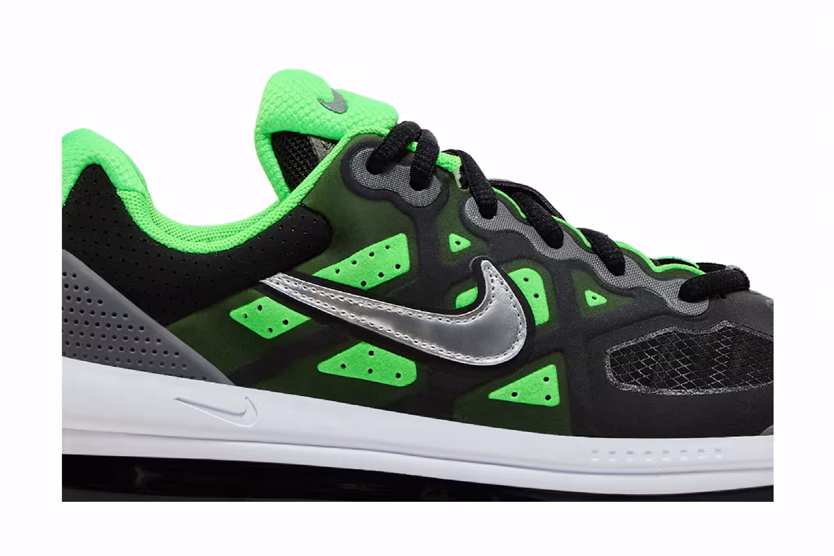 Nike Air Max Genome GS Black Green, view 3