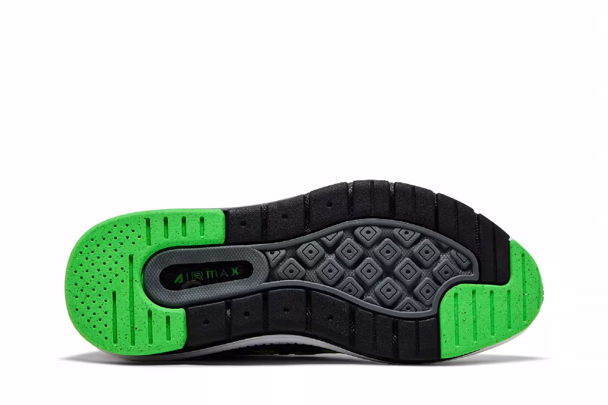 Nike Air Max Genome GS Black Green, view 5