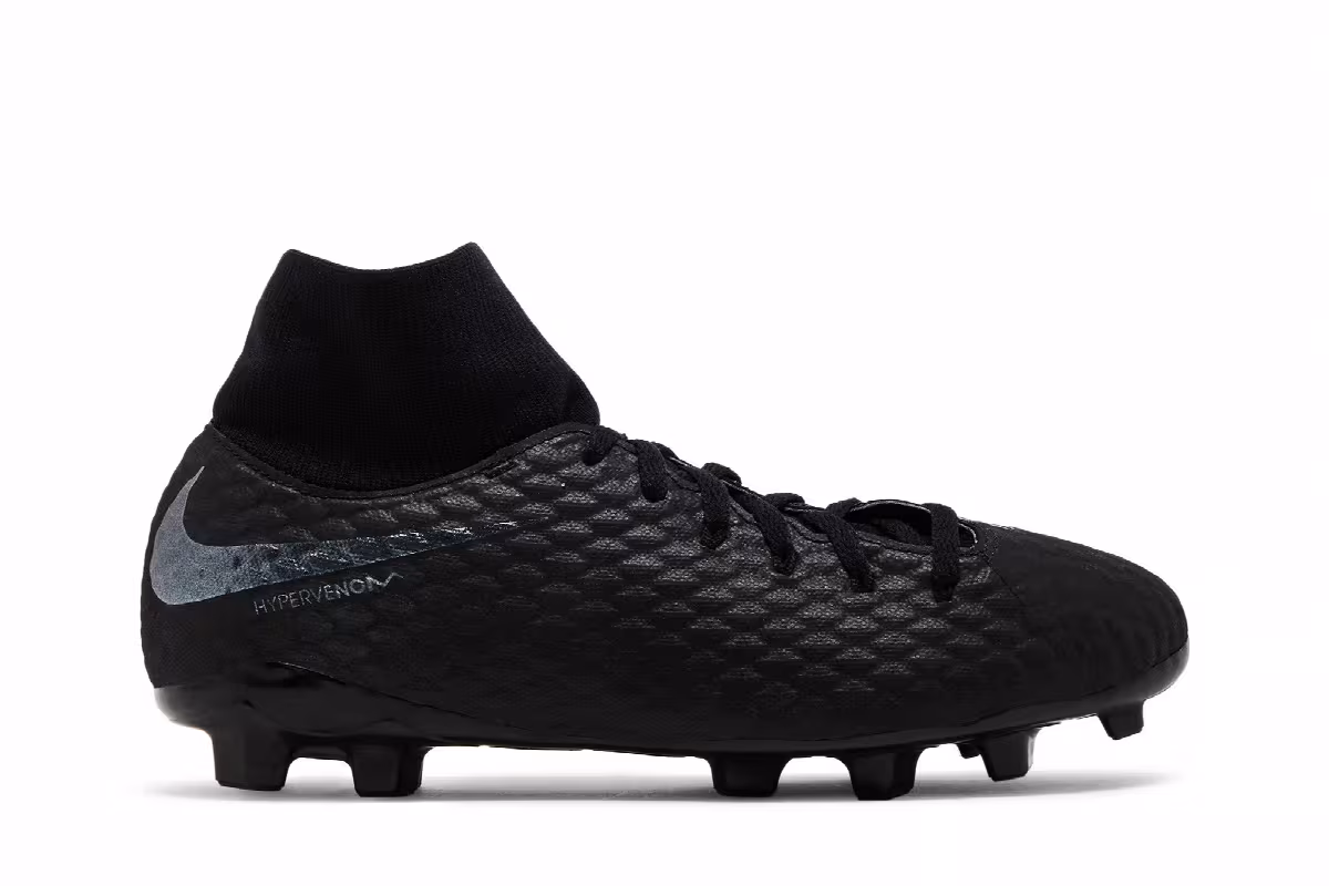 Nike Hypervenom 3 Academy DF FG GS Black, view 2