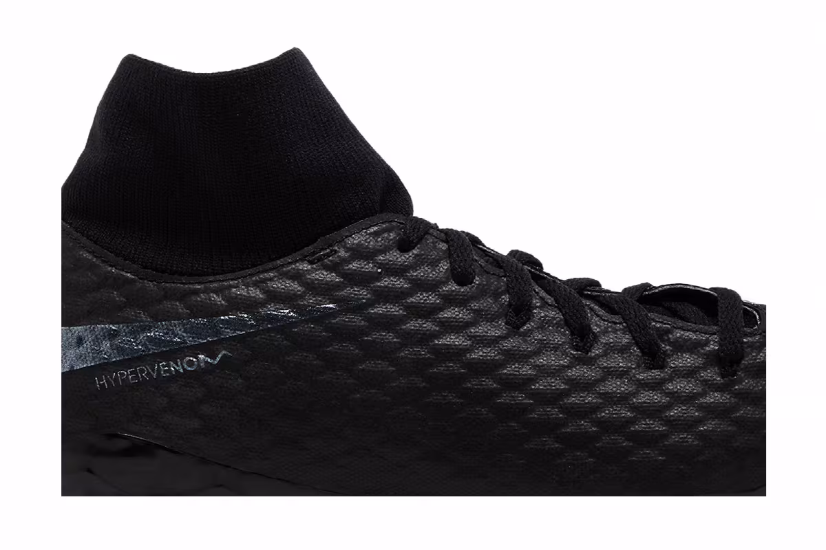 Nike Hypervenom 3 Academy DF FG GS Black, view 3