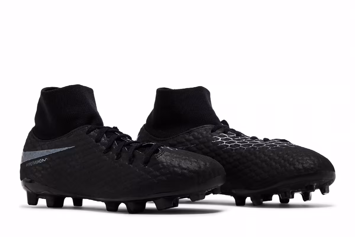 Nike Hypervenom 3 Academy DF FG GS Black, view 9