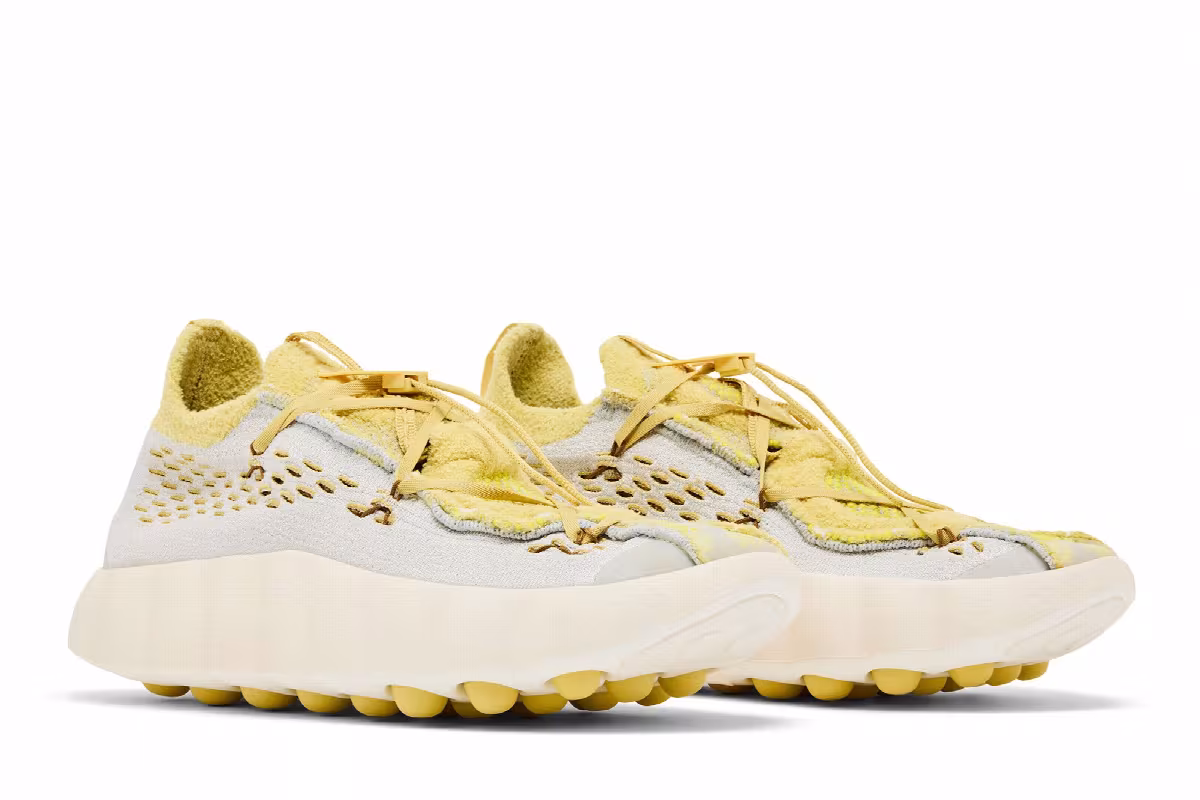 Nike Mind 002 Flyknit Light Bone Saturn Gold, view 9