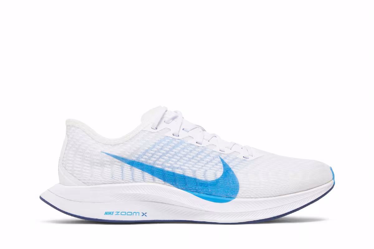 Nike Zoom Pegasus Turbo 2 White Photo Blue, view 2