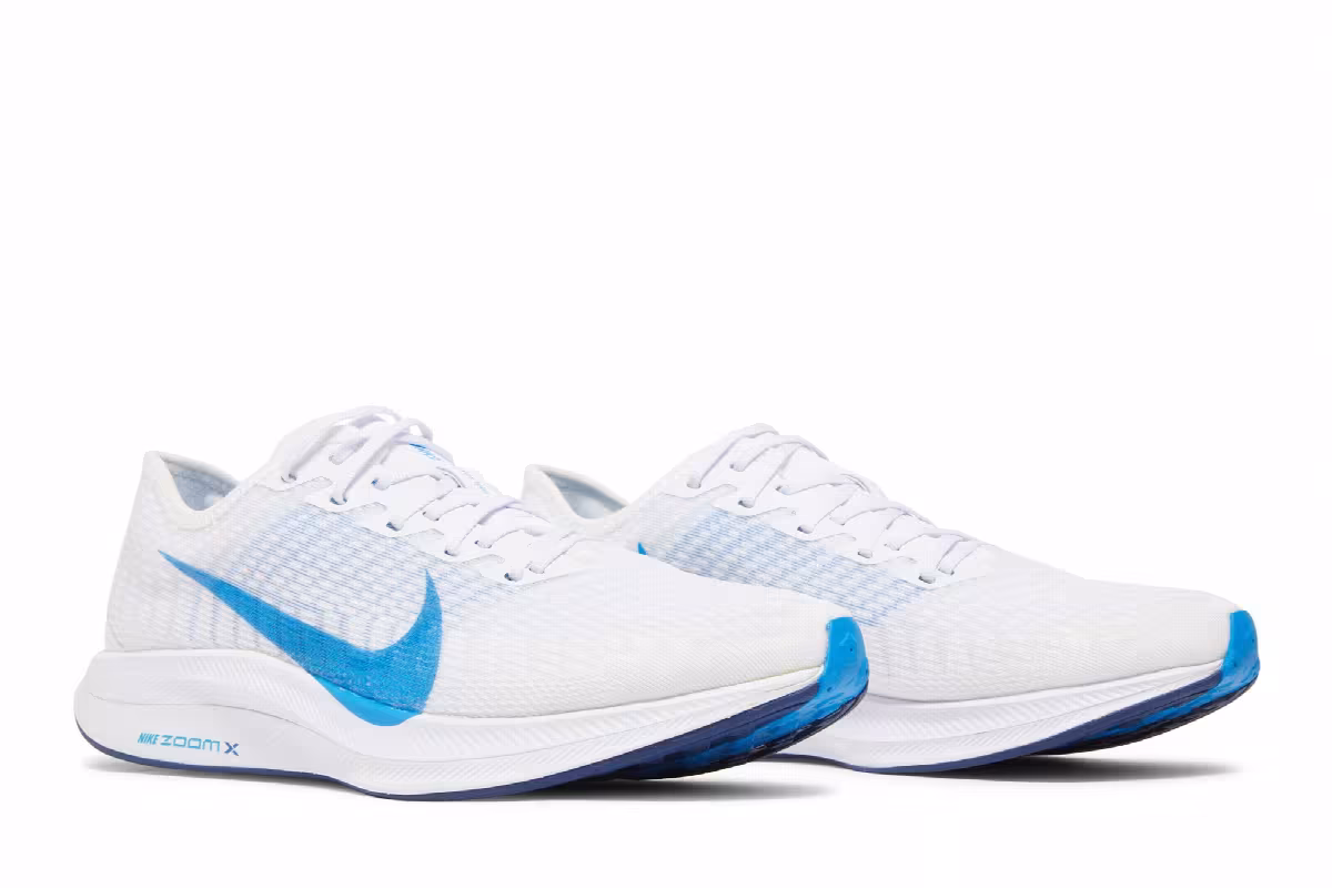 Nike Zoom Pegasus Turbo 2 White Photo Blue, view 9