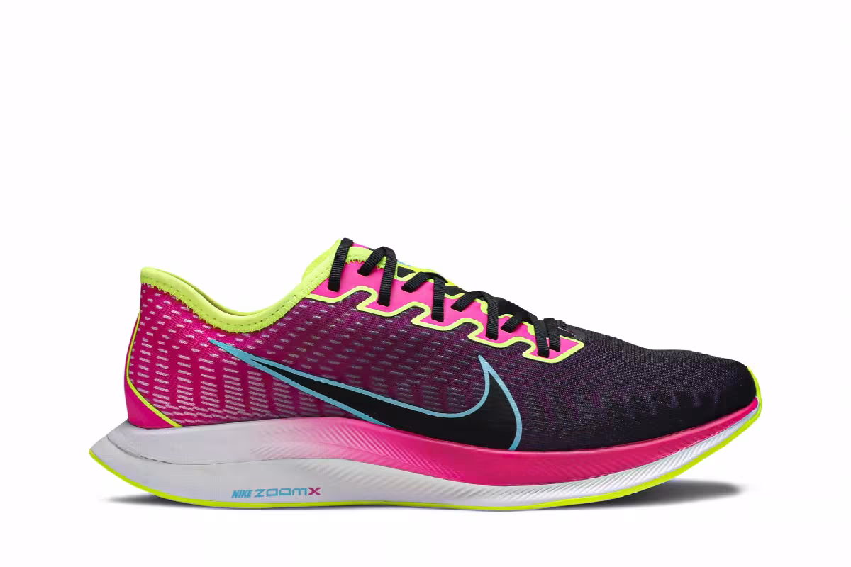 Nike Zoom Pegasus Turbo 2 Laser Fuchsia Volt, view 2