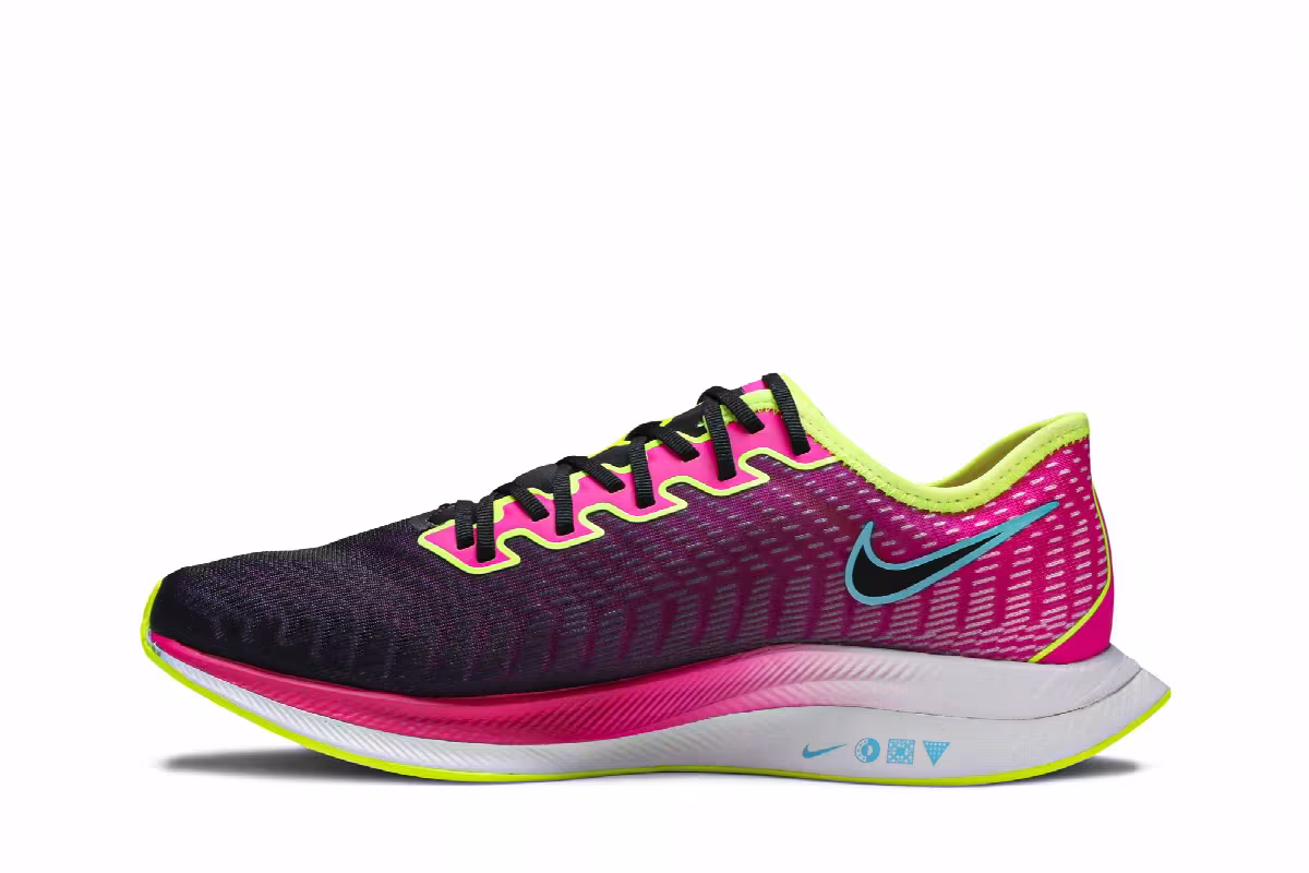 Nike Zoom Pegasus Turbo 2 Laser Fuchsia Volt, view 4