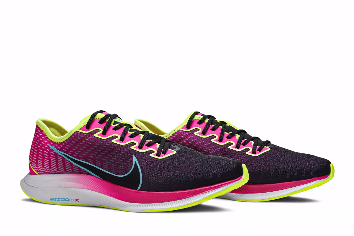 Nike Zoom Pegasus Turbo 2 Laser Fuchsia Volt, view 9