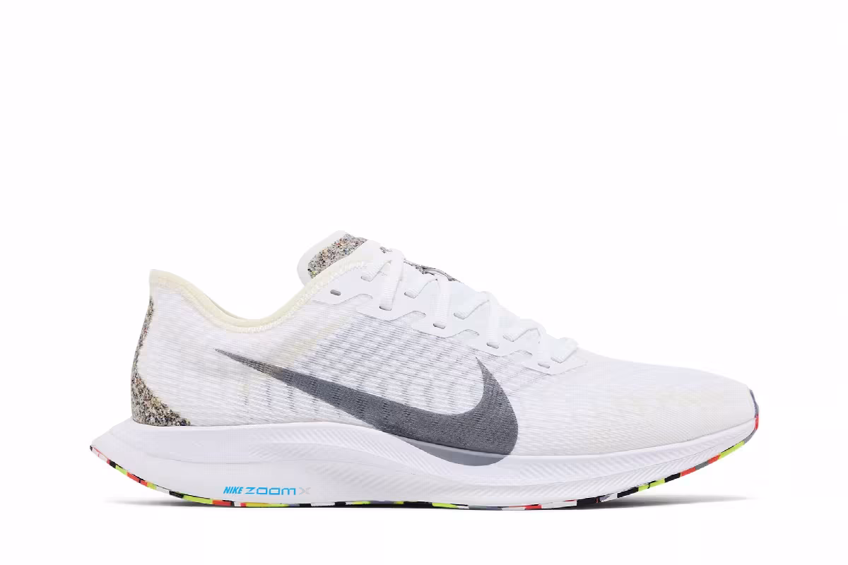 Nike Zoom Pegasus Turbo 2 AW White Multi-Color, view 2