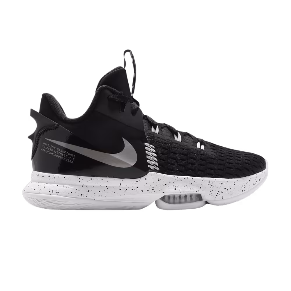 Nike LeBron Witness 5 EP Black Metallic Silver