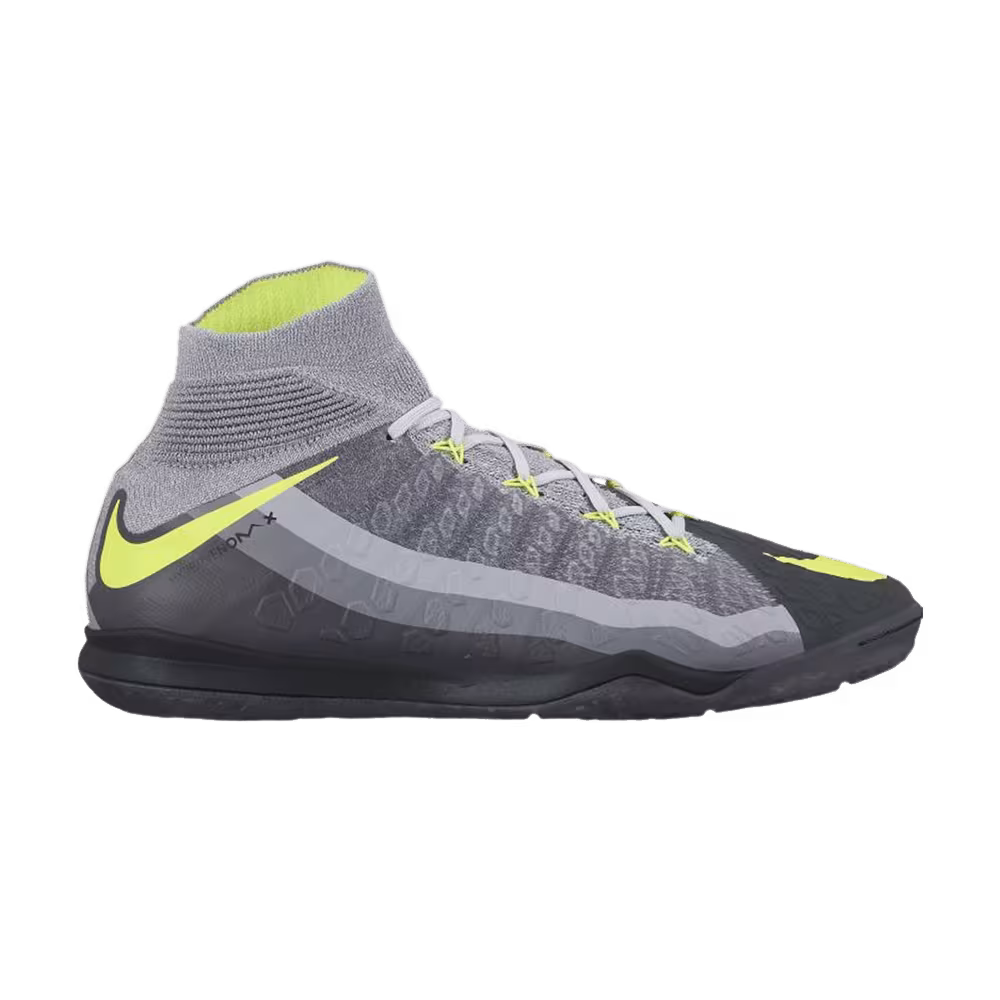 Nike HypervenomX Proximo 2 DF IC Dark Grey Volt