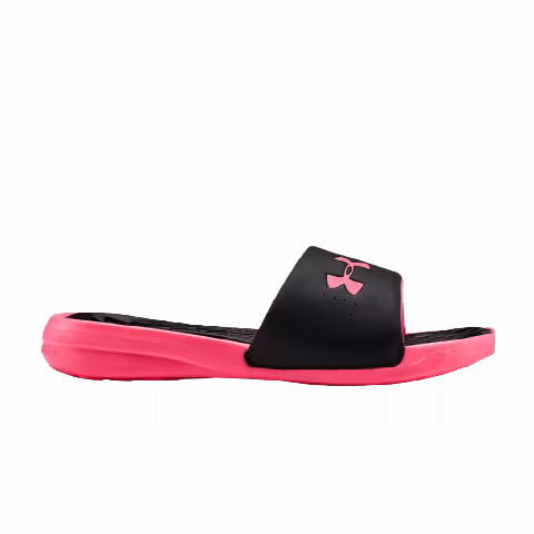 Under Armour Wmns Playmaker Fixed Strap Slide 'Black Pink'