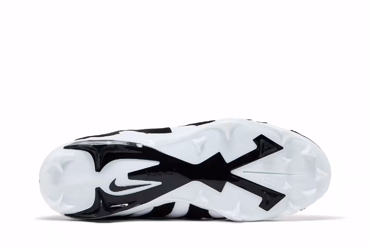 Nike Alpha DT Max ‘96 Cleat Black White Varsity Maize, view 5