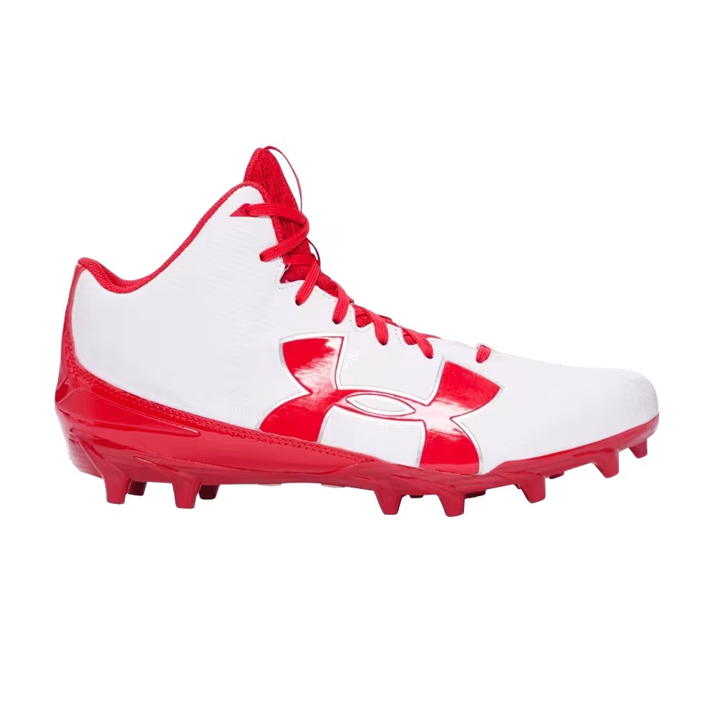 Under Armour Fierce Phantom Mid MC White Red