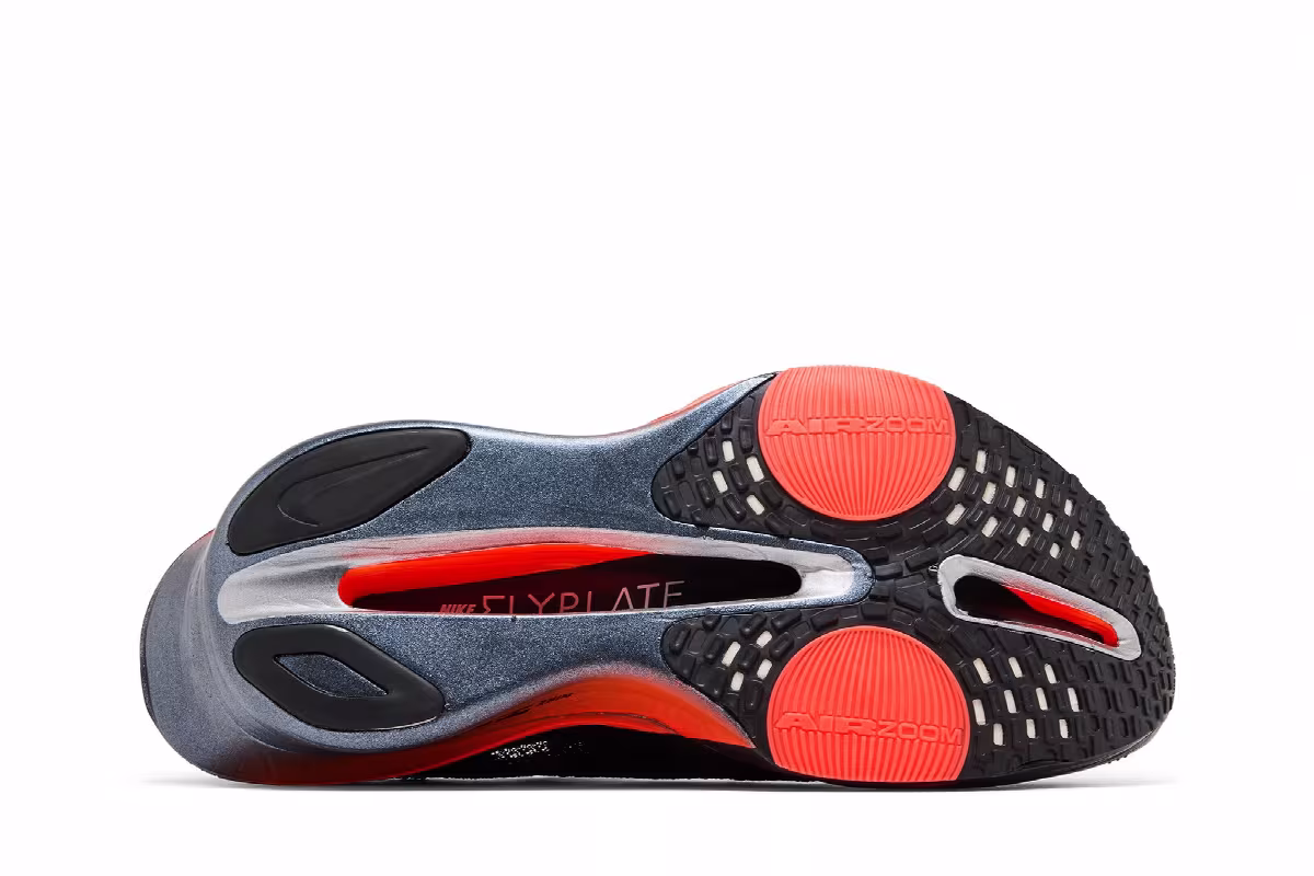 Nike Air Zoom Alphafly NEXT% 3 'Black Bright Crimson Wolf Grey', view 5