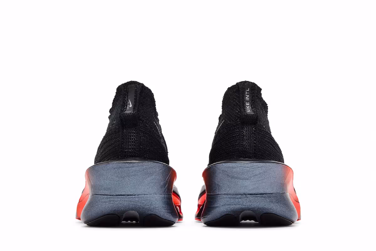 Nike Air Zoom Alphafly NEXT% 3 'Black Bright Crimson Wolf Grey', view 7