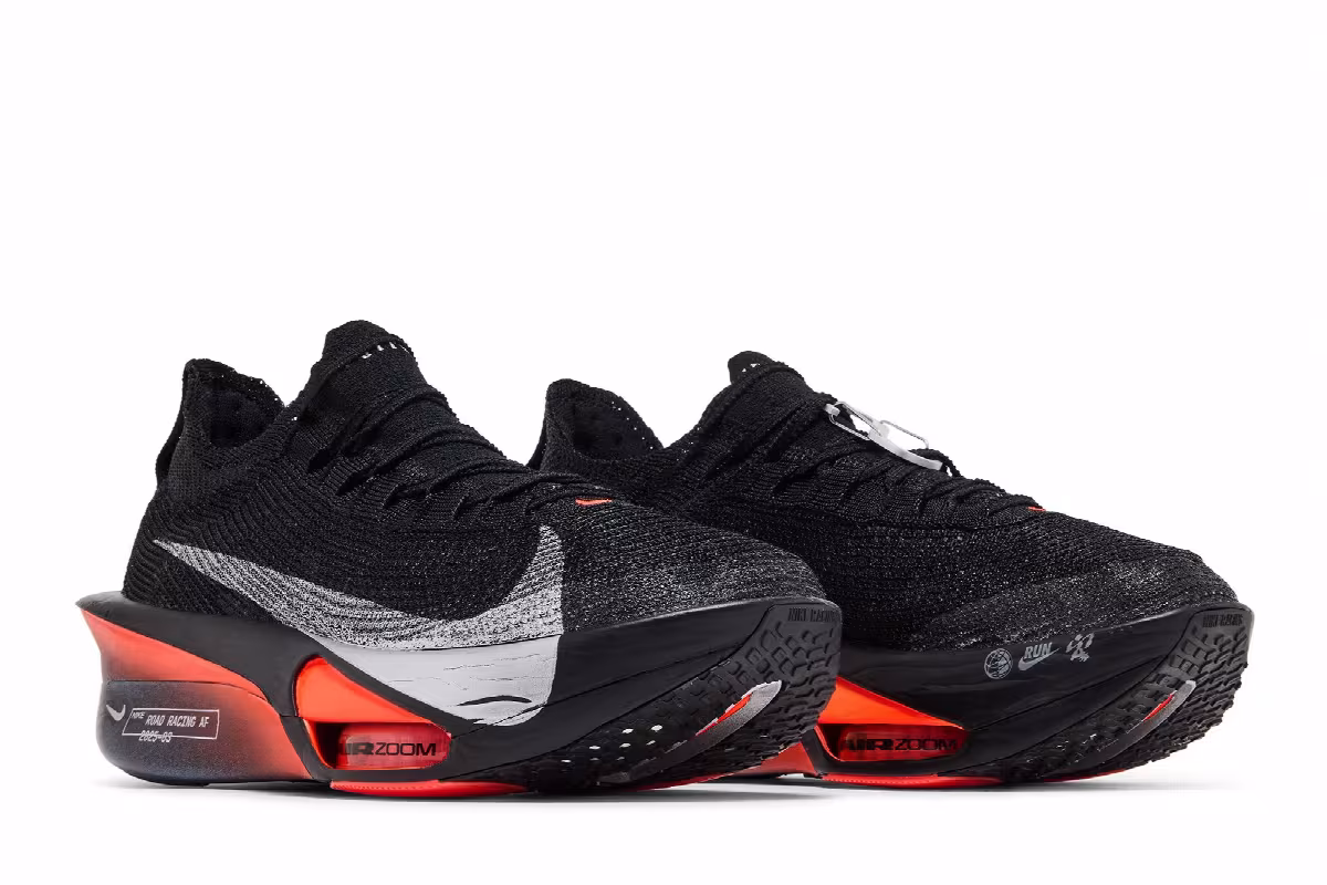 Nike Air Zoom Alphafly NEXT% 3 'Black Bright Crimson Wolf Grey', view 9