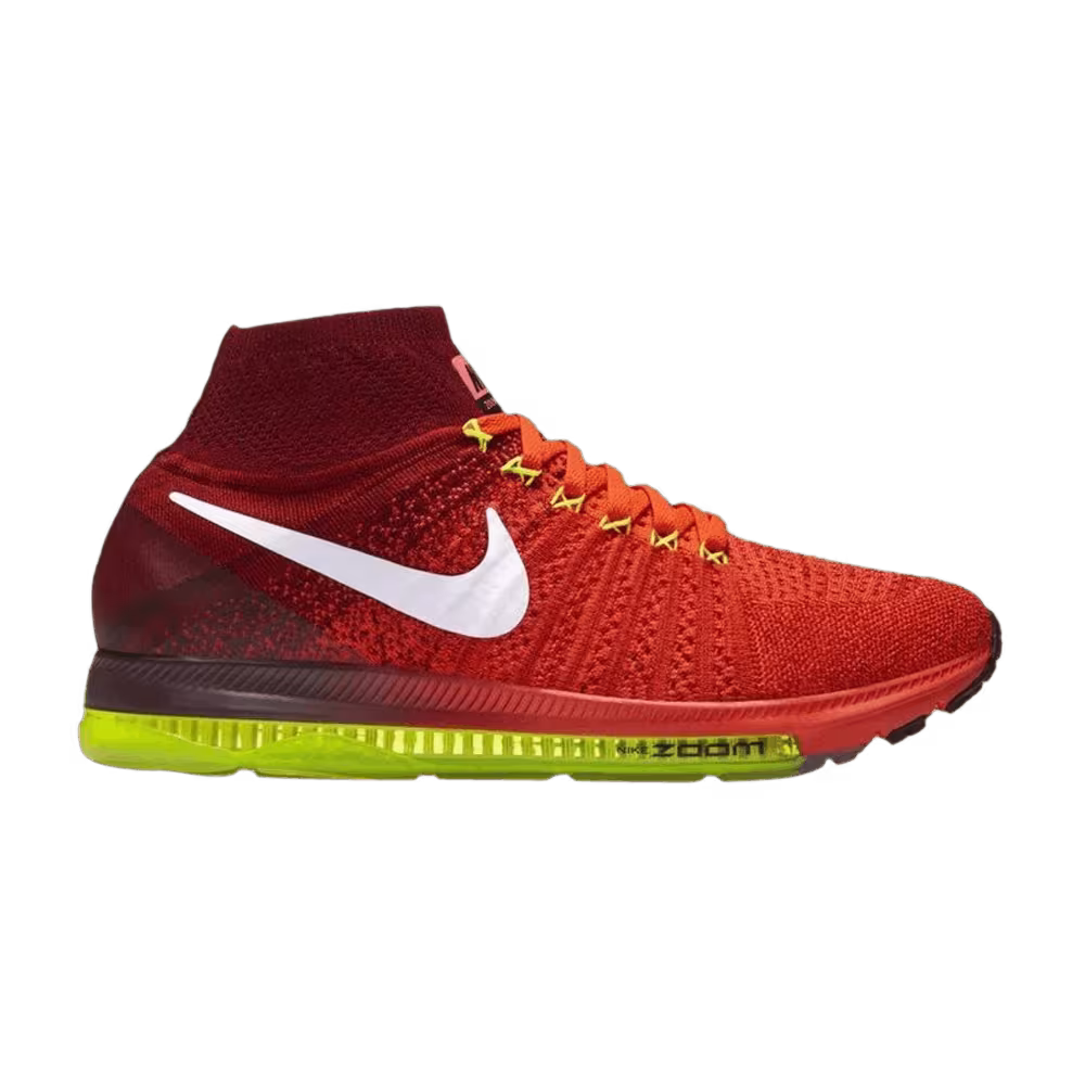 Nike Women's Zoom All Out Flyknit Bright Crimson