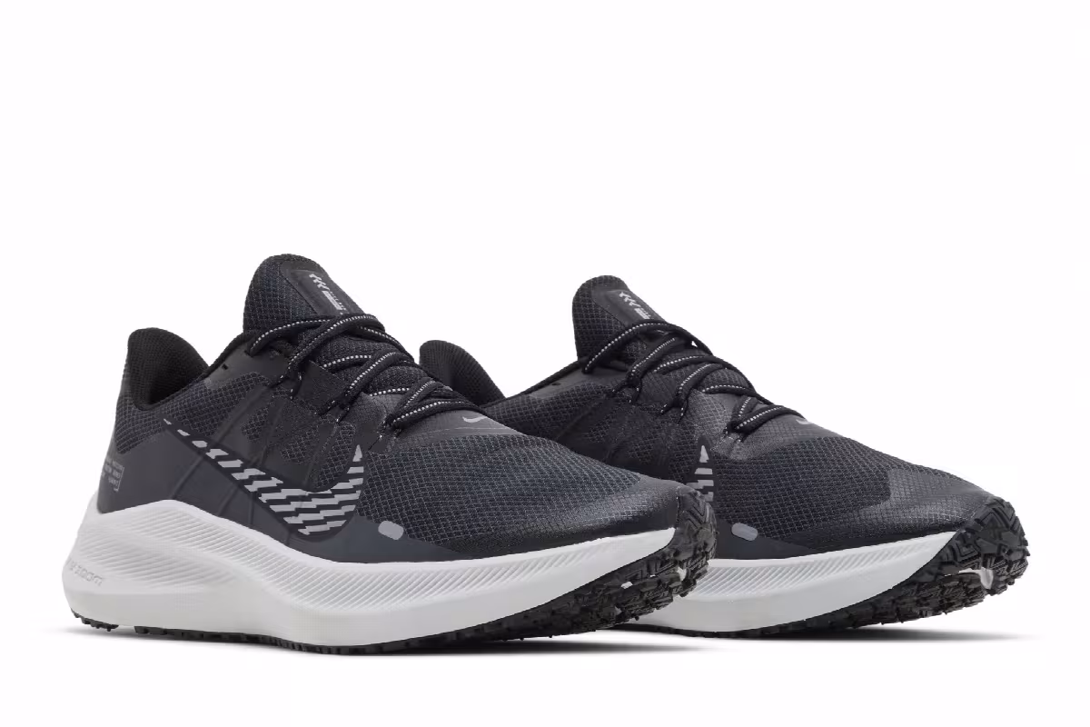 Nike Women's Winflo 7 Shield Black, view 9