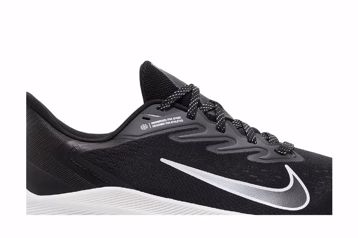 Nike Women's Zoom Winflo 7 Black Anthracite, view 3