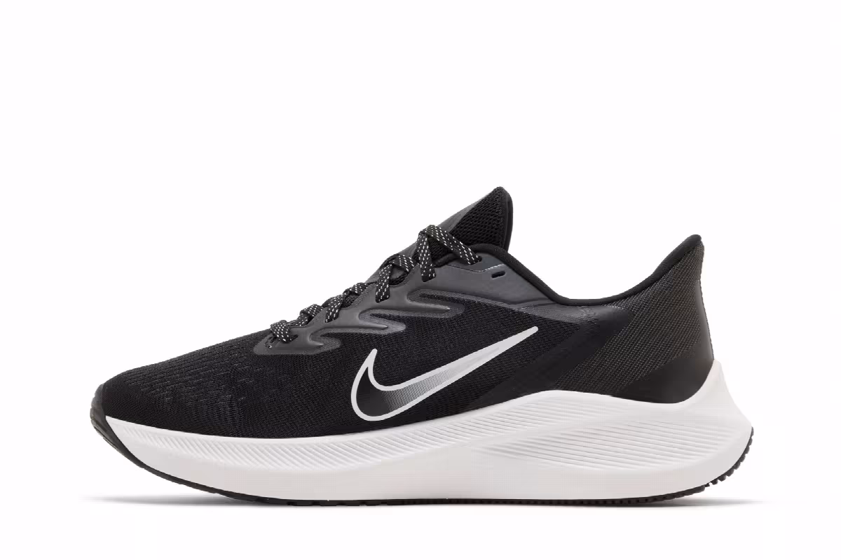 Nike Women's Zoom Winflo 7 Black Anthracite, view 4