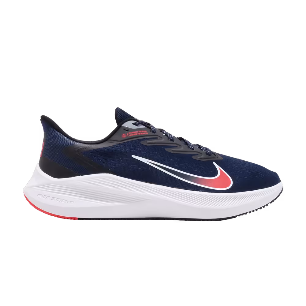 Nike Zoom Winflo 7 Midnight Navy Crimson