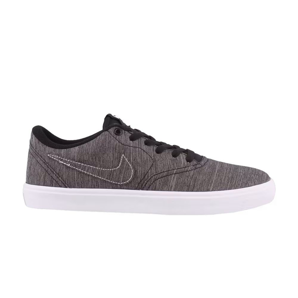 Nike Check Solarsoft Canvas Premium SB Black White
