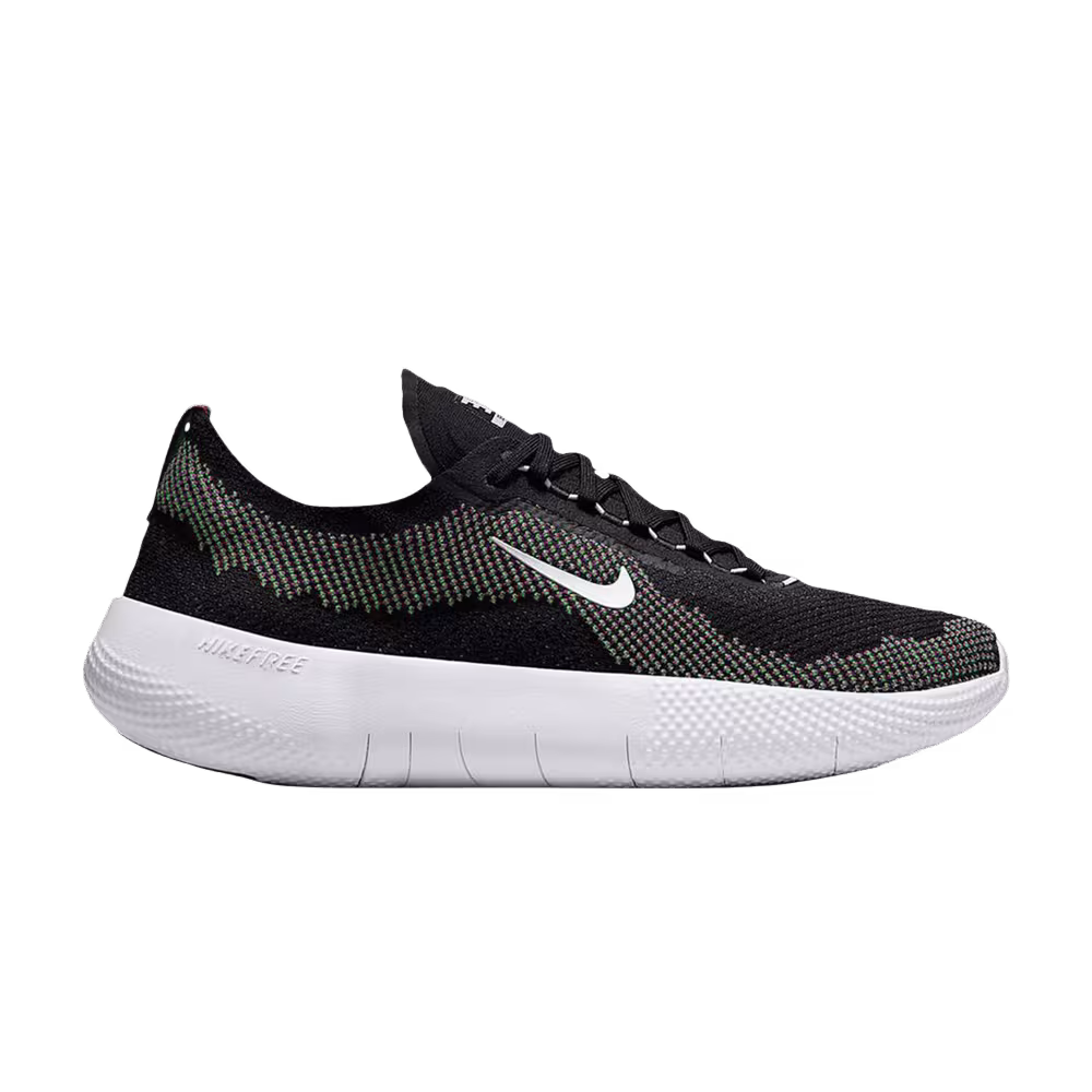 Nike Free 2025 Black White Green Strike Vivid Purple