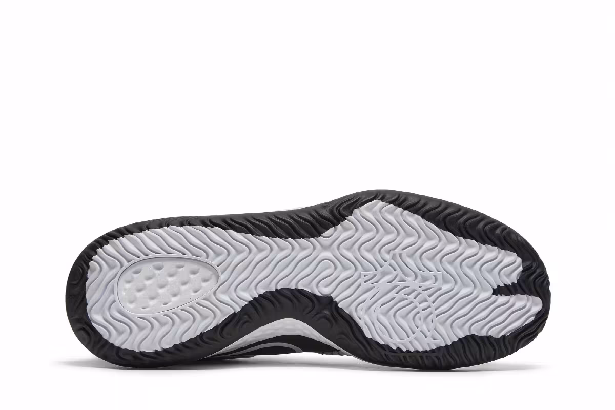 Nike KD Trey 5 VIII EP White Black, view 5