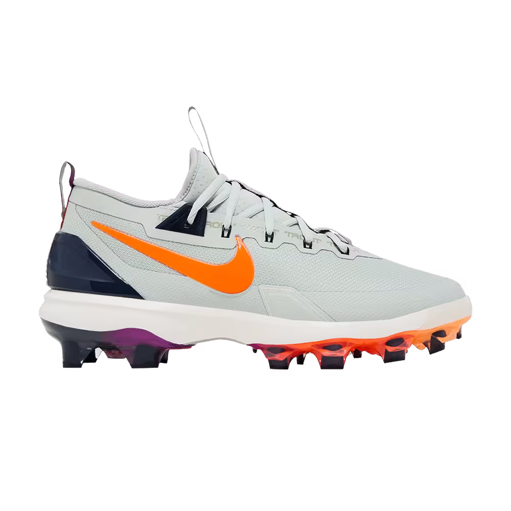 Nike Force Trout 9 Elite MCS Light Silver Orange