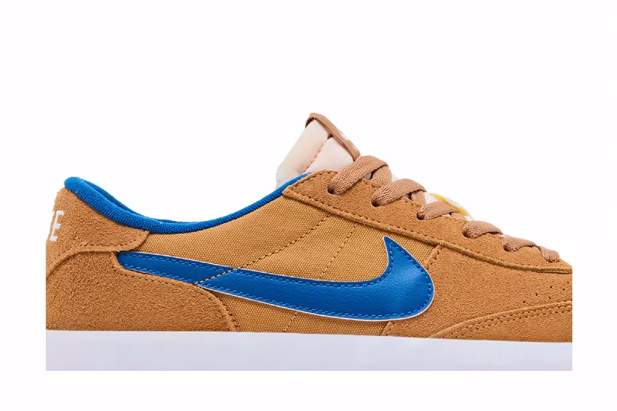 Nike Heritage Vulc SB Flax Team Royal, view 3