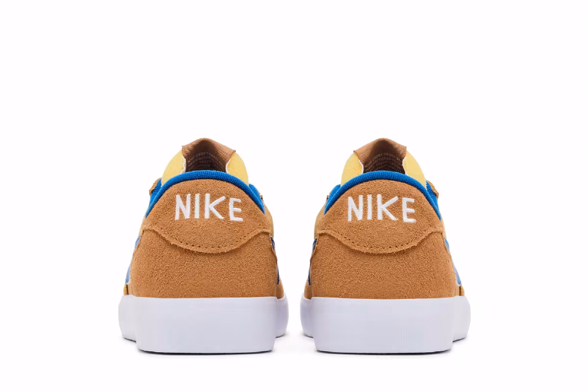 Nike Heritage Vulc SB Flax Team Royal, view 7
