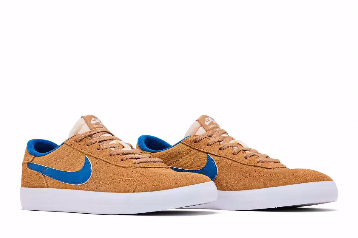 Nike Heritage Vulc SB Flax Team Royal, view 9