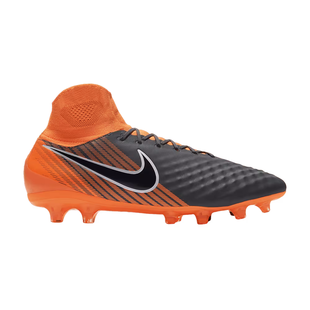 Nike Magista Obra 2 Pro DF FG Dark Grey Total Orange