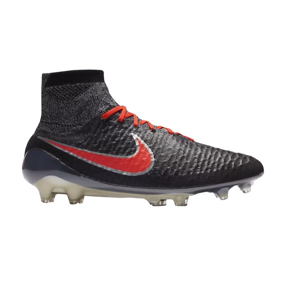 Nike Women's Magista Obra FG Black Crimson