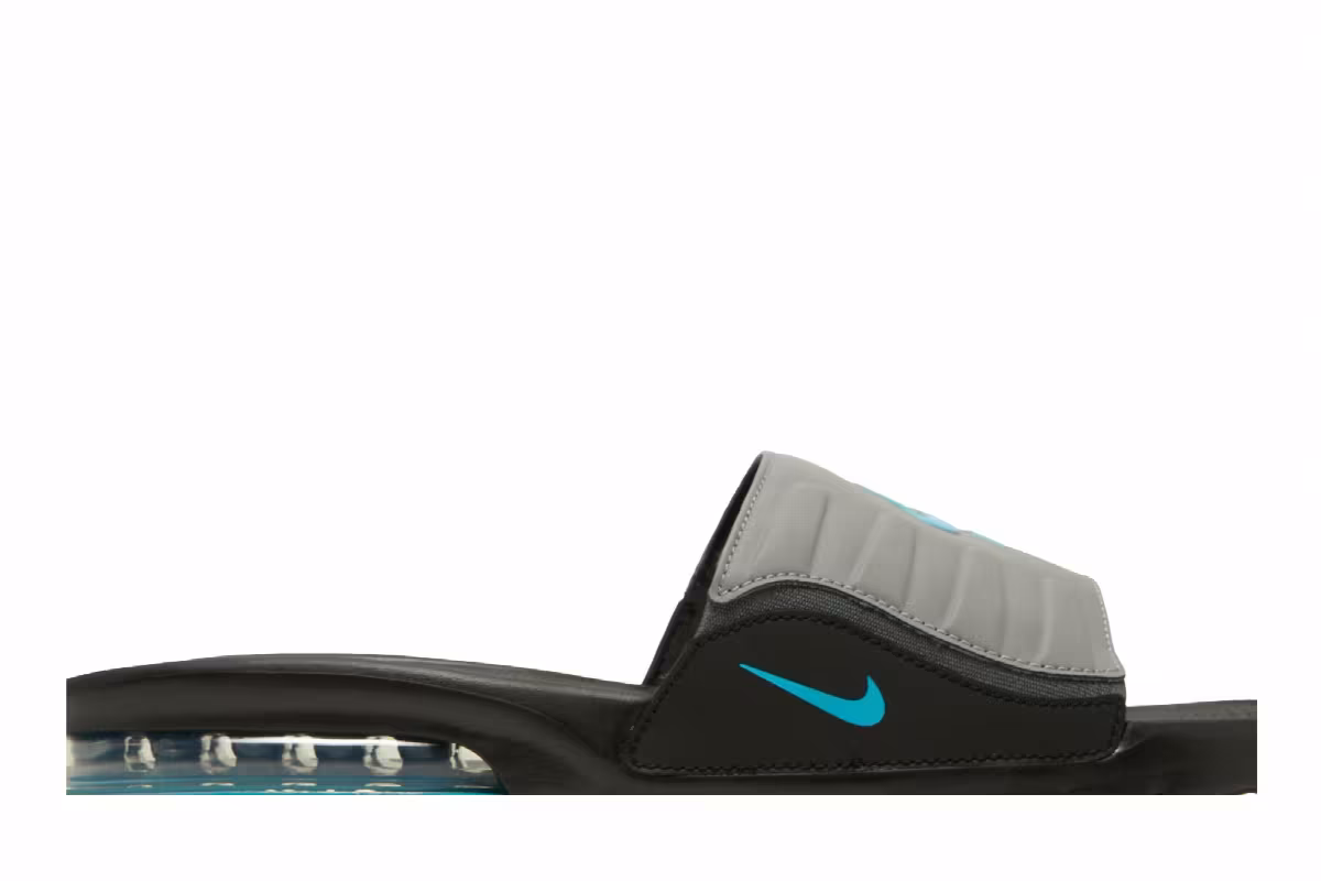 Nike Air Max Camden Slide Black Chlorine Blue, view 3