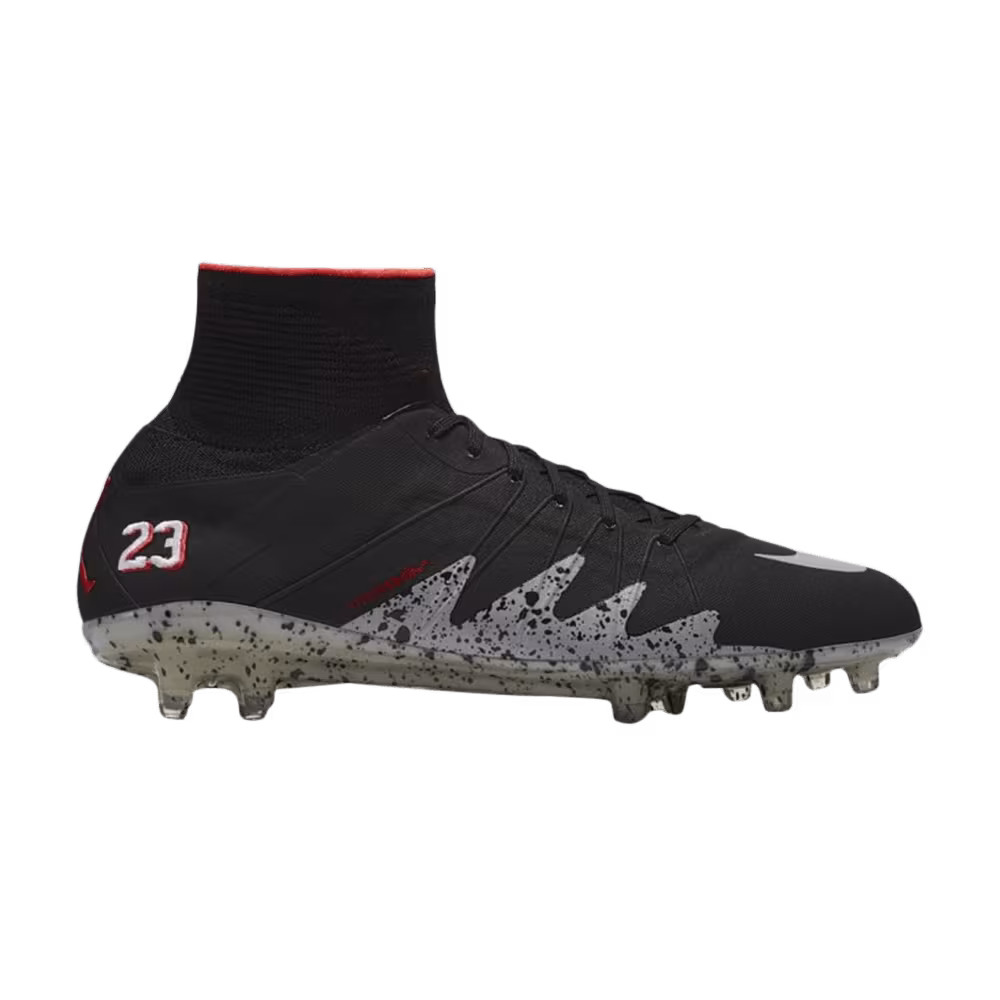 Neymar x Nike Hypervenom Phantom 2 FG Black Silver Crimson