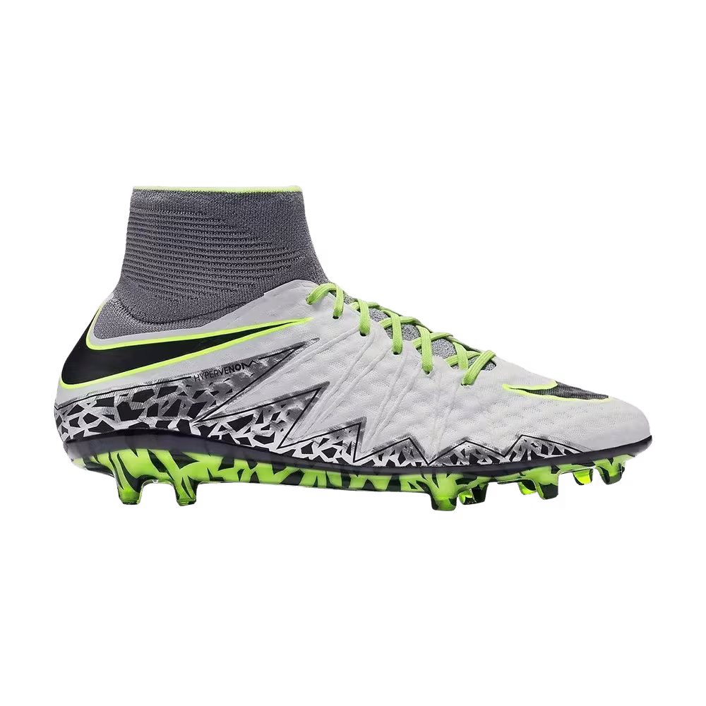 Nike Hypervenom Phantom 2 FG Pure Platinum Ghost Green