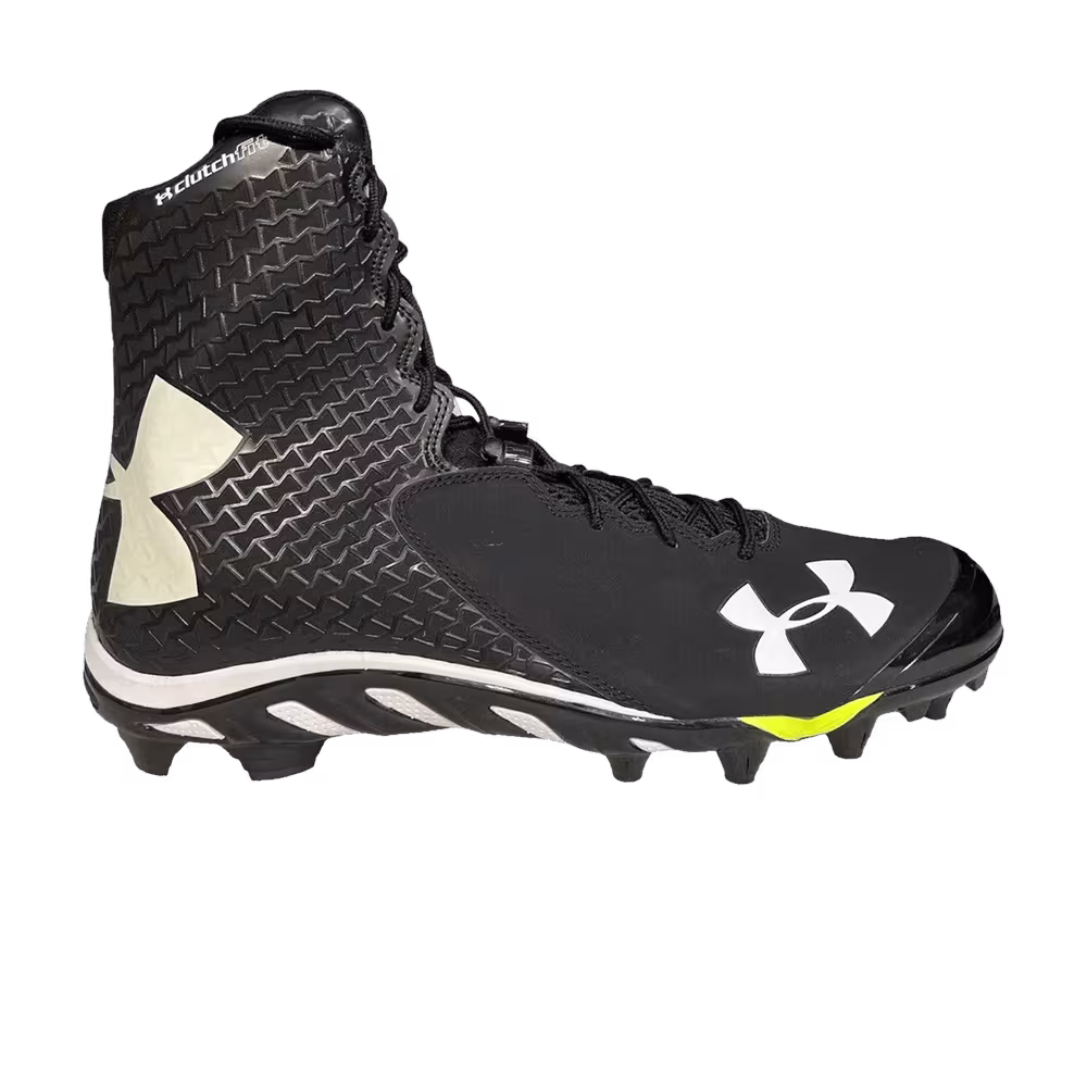 Under Armour Team Spine Brawler MC Wide Black White Volt