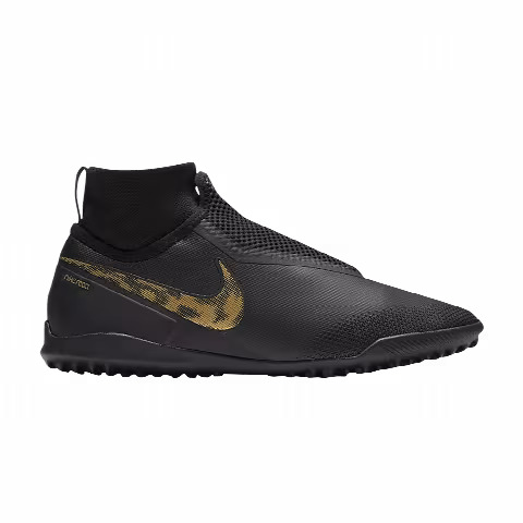 Nike React Phantom Vision Pro DF TF 'Black Metallic Gold'