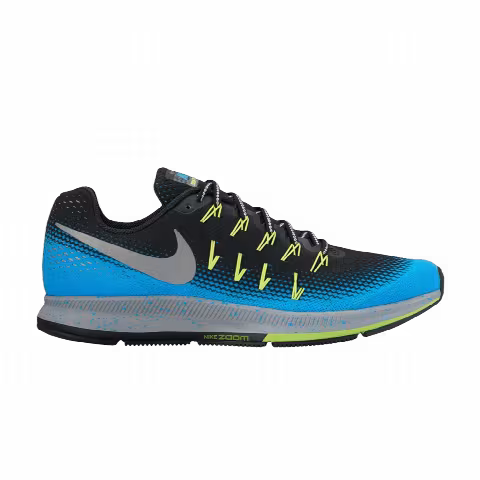 Nike Air Zoom Pegasus 33 Shield 'Black Blue Glow'