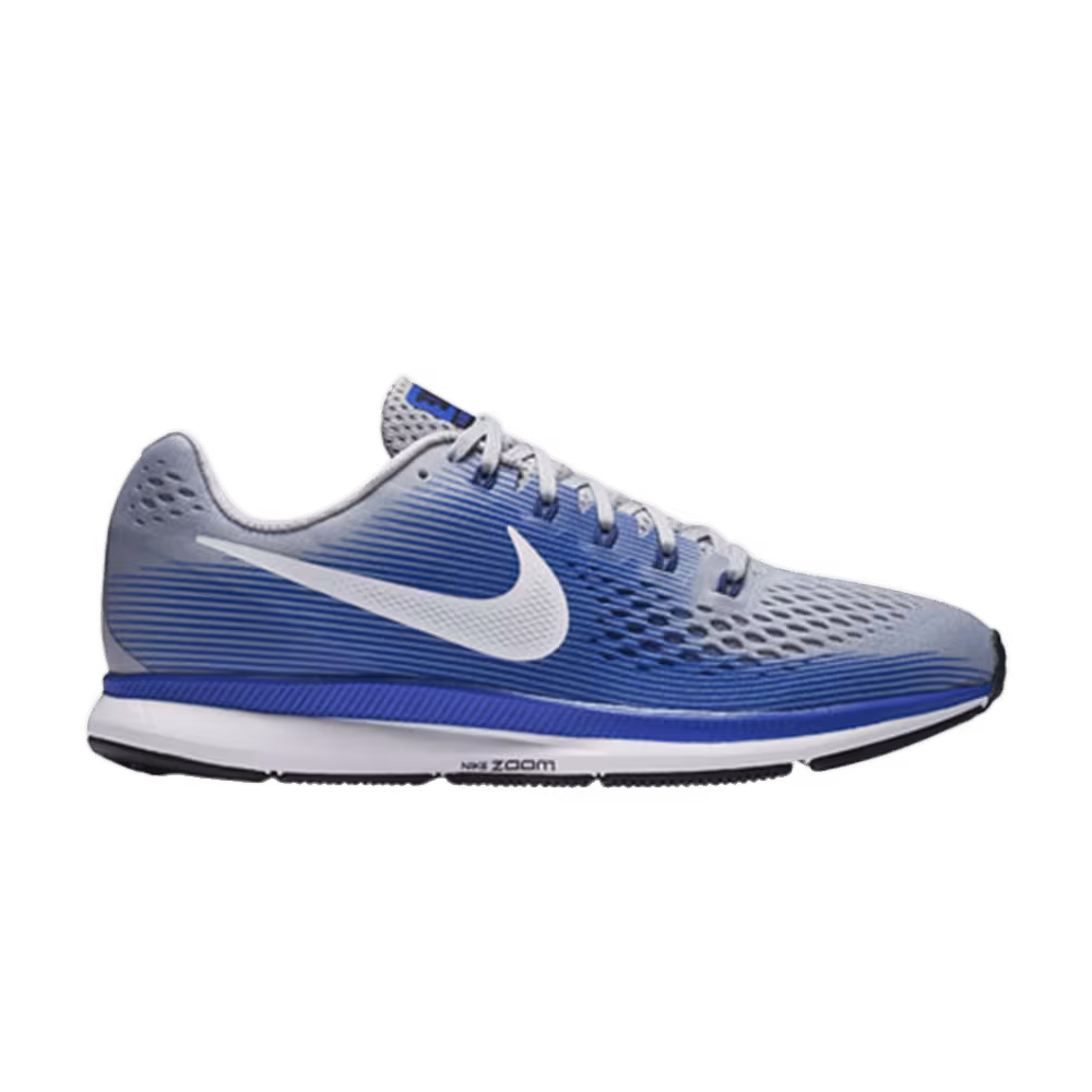 Nike Air Zoom Pegasus 34 Grey Racer Blue
