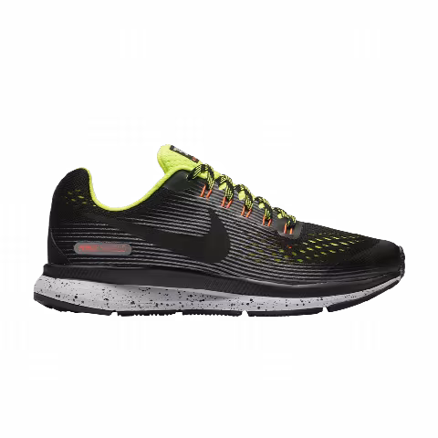 Nike Zoom Pegasus 34 Shield GS 'Black Grey Volt'
