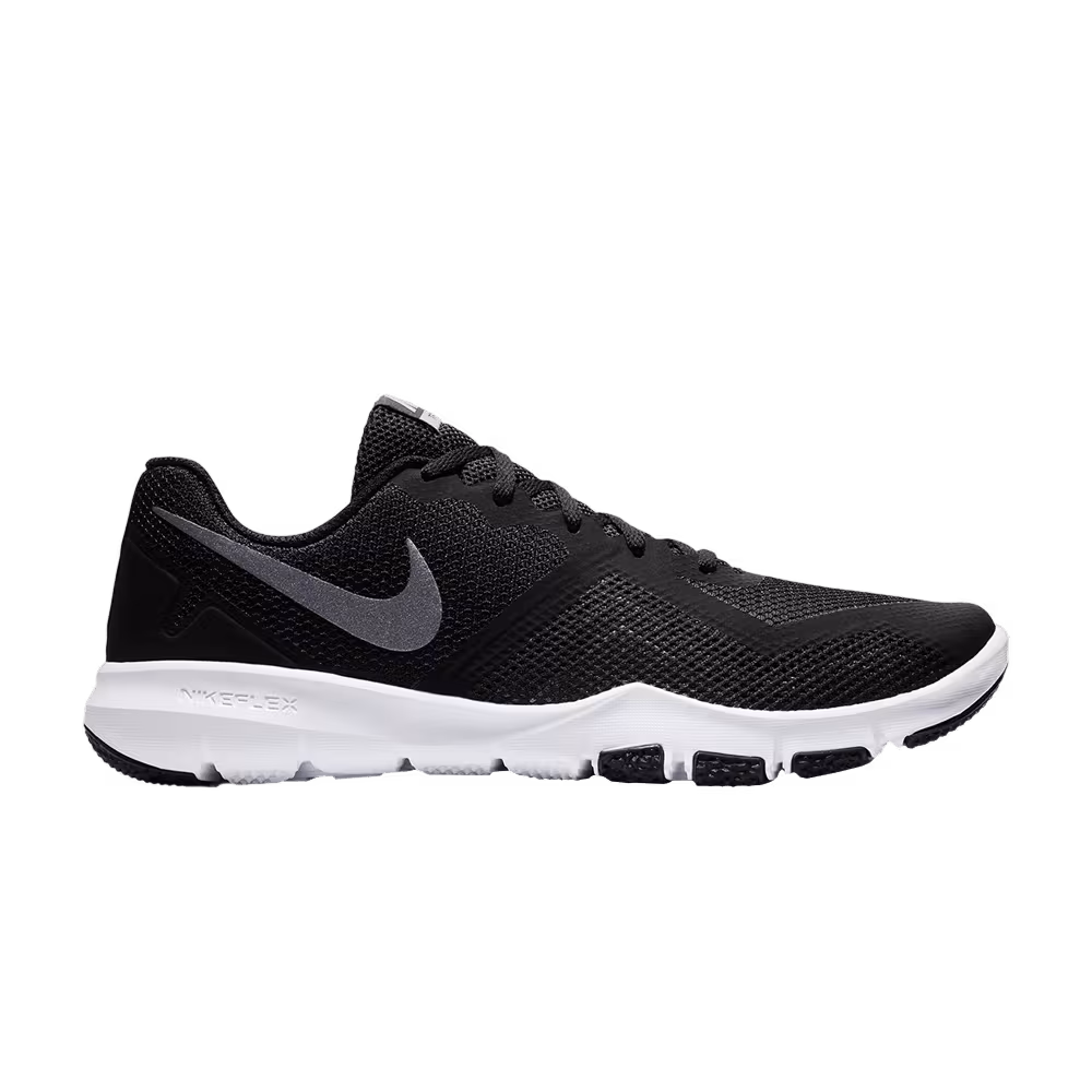 Nike Flex Control 2 Extra Wide Black Metallic Cool Grey