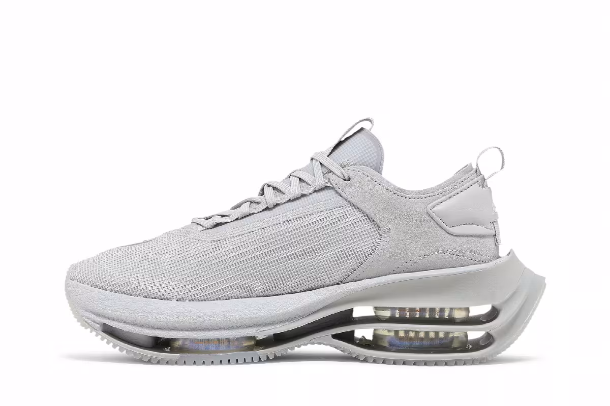 Nike Women's Zoom Double-Stacked Grey Fog, view 4