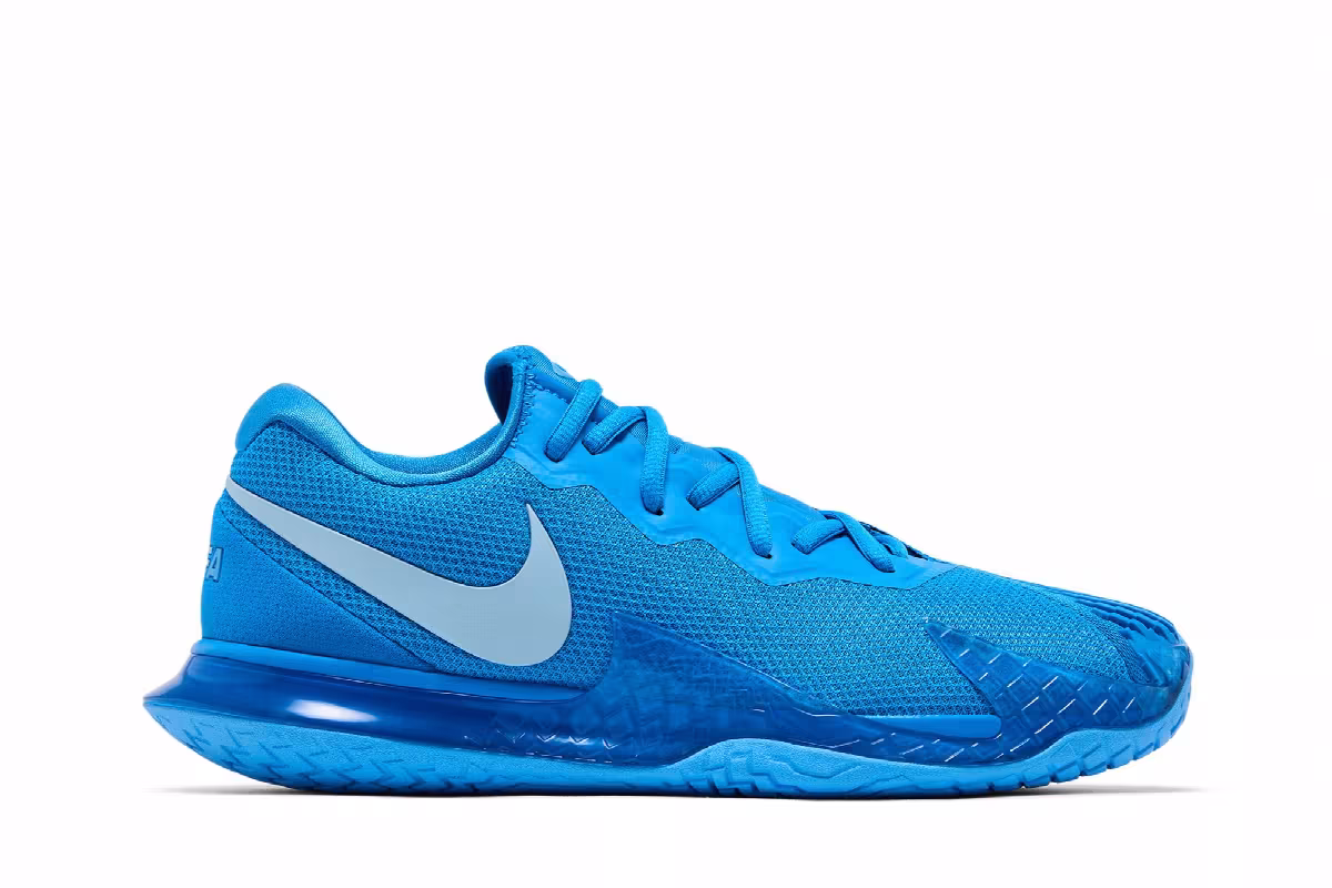 NikeCourt Zoom Vapor Cage 4 Rafa Light Photo Blue, view 2