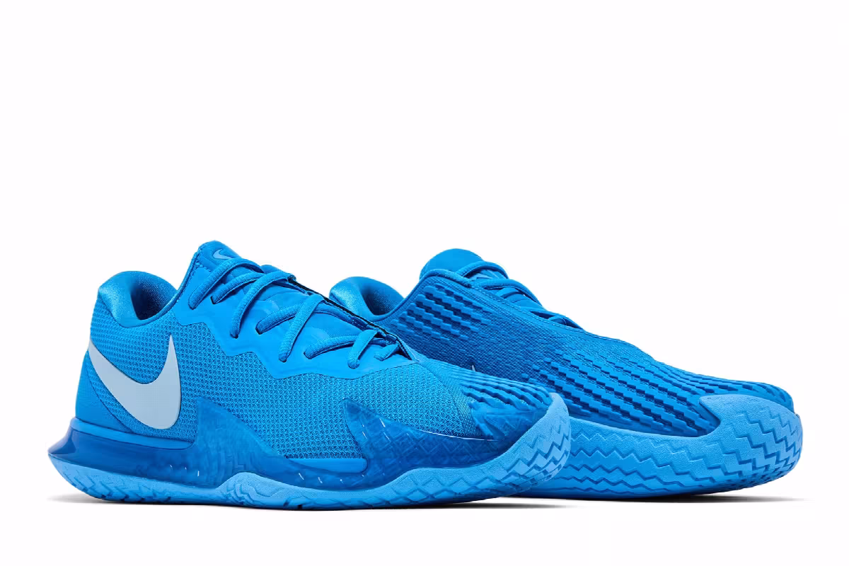NikeCourt Zoom Vapor Cage 4 Rafa Light Photo Blue, view 9