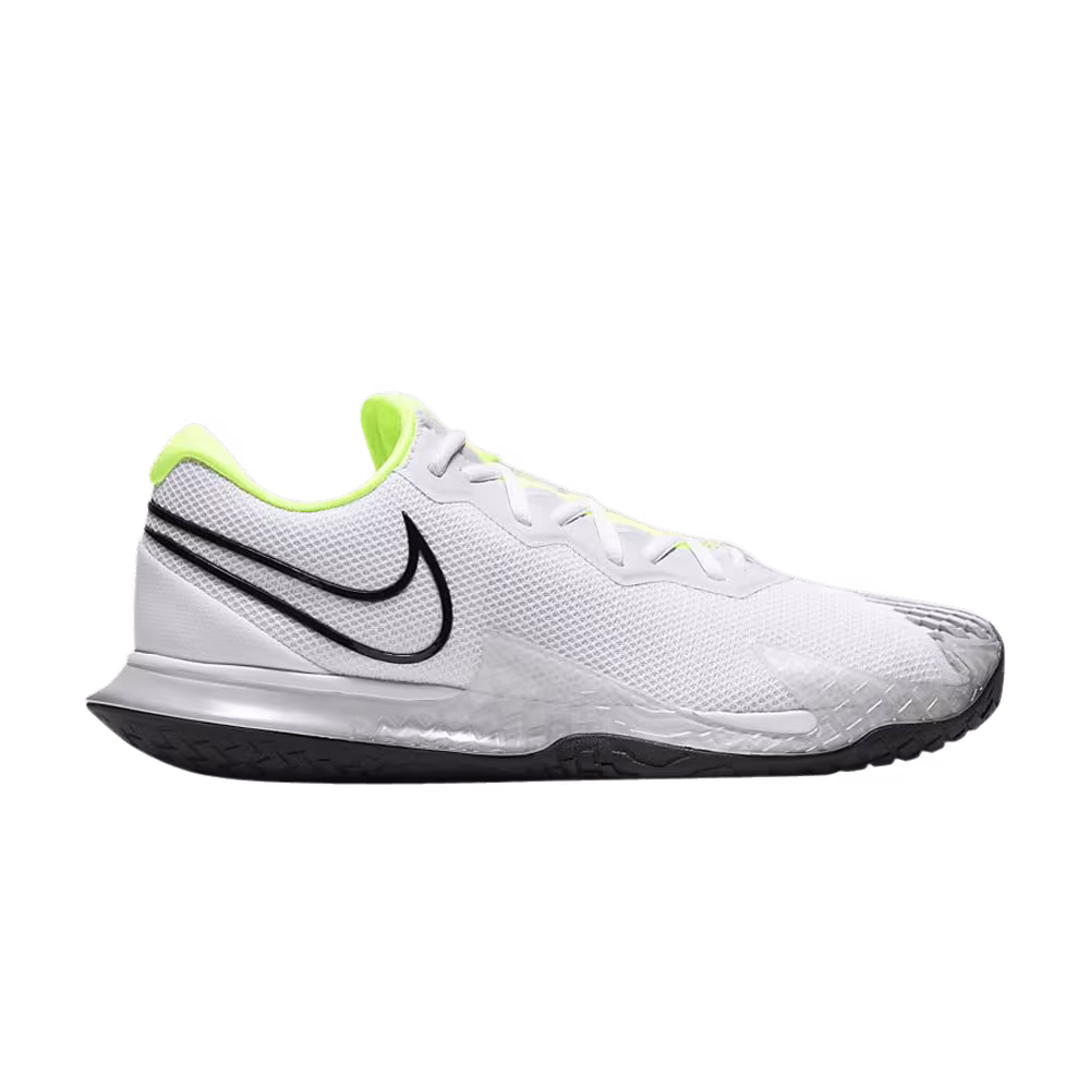 NikeCourt Air Zoom Vapor Cage 4 White Volt