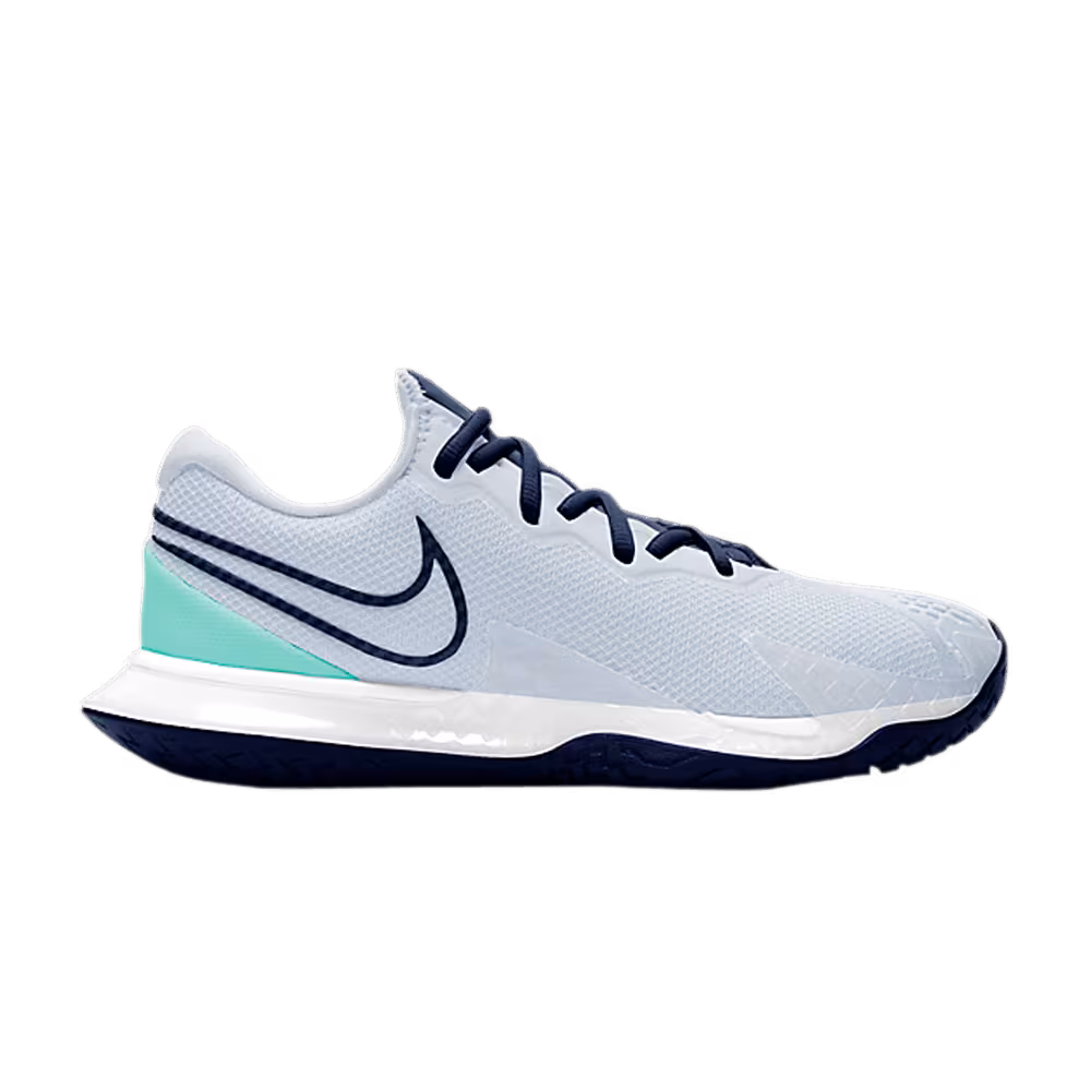 Nike Women's Air Zoom Vapor Cage 4 HC Grey Midnight Navy